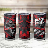Stokely Carmichael Tumbler Cup Graphic Design Black Power Quote Powerful Speech Civil Rights - Wonder Print Shop