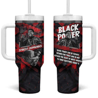 Stokely Carmichael Tumbler With Handle Graphic Design Black Power Quote Powerful Speech Civil Rights - Wonder Print Shop