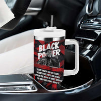 Stokely Carmichael Tumbler With Handle Graphic Design Black Power Quote Powerful Speech Civil Rights - Wonder Print Shop