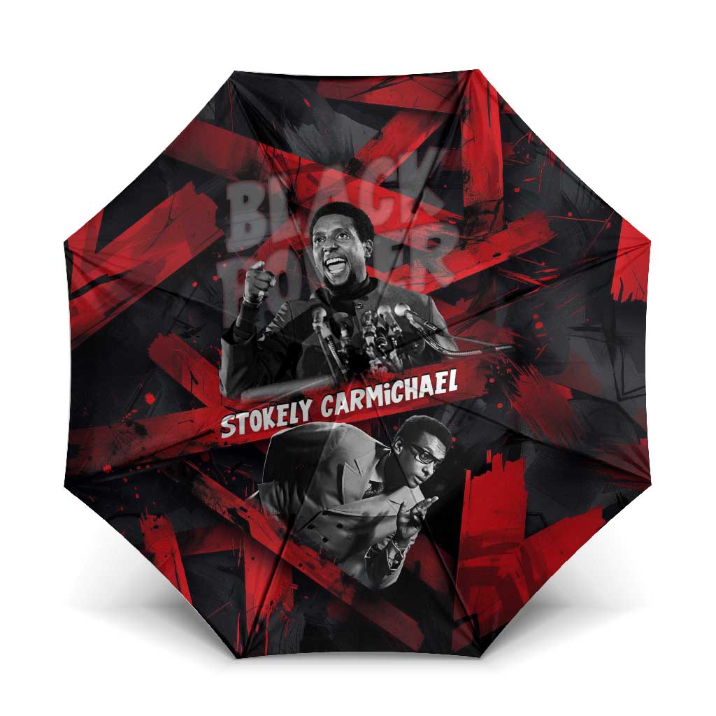 Stokely Carmichael Umbrella Graphic Design Black Power Quote Powerful Speech Civil Rights - Wonder Print Shop