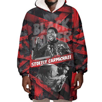 Stokely Carmichael Wearable Blanket Hoodie Graphic Design Black Power Quote Powerful Speech Civil Rights - Wonder Print Shop