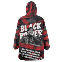 Stokely Carmichael Wearable Blanket Hoodie Graphic Design Black Power Quote Powerful Speech Civil Rights - Wonder Print Shop