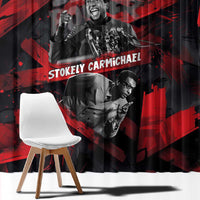 Stokely Carmichael Window Curtain Graphic Design Black Power Quote Powerful Speech Civil Rights - Wonder Print Shop