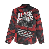 Stokely Carmichael Women Casual Shirt Graphic Design Black Power Quote Powerful Speech Civil Rights - Wonder Print Shop
