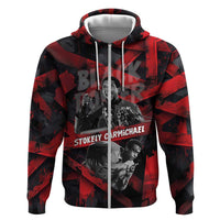 Stokely Carmichael Zip Hoodie Graphic Design Black Power Quote Powerful Speech Civil Rights - Wonder Print Shop