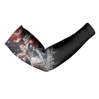 Stokely Carmichael Arm Sleeves American Flag Background Black Power Quote Civil Rights Leader Powerful Speech - Wonder Print Shop