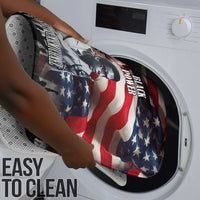 Stokely Carmichael Bathroom Set American Flag Background Black Power Quote Civil Rights Leader Powerful Speech - Wonder Print Shop