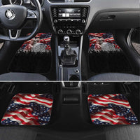 Stokely Carmichael Car Mats American Flag Background Black Power Quote Civil Rights Leader Powerful Speech - Wonder Print Shop