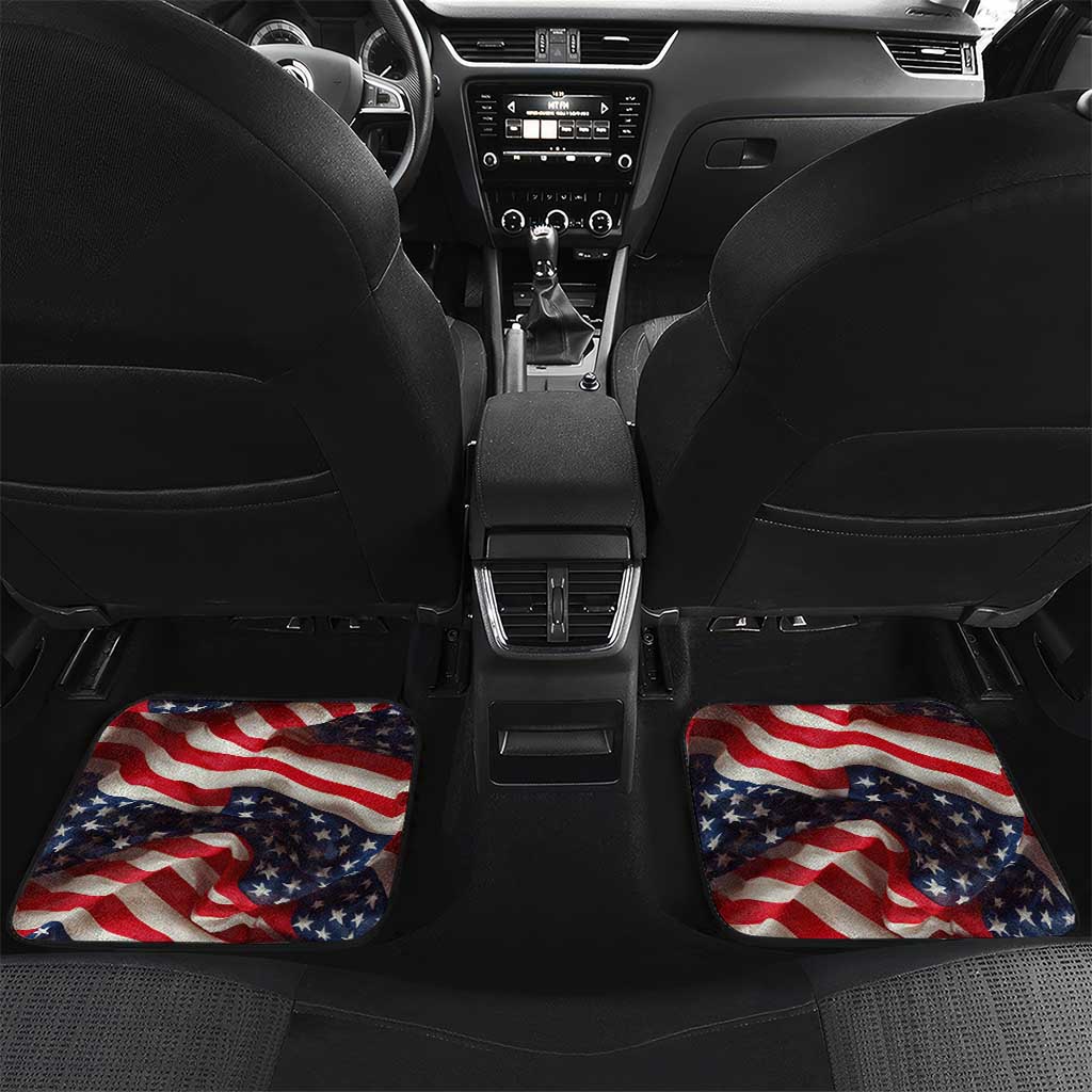 Stokely Carmichael Car Mats American Flag Background Black Power Quote Civil Rights Leader Powerful Speech - Wonder Print Shop