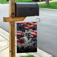 Stokely Carmichael Garden Flag American Flag Background Black Power Quote Civil Rights Leader Powerful Speech - Wonder Print Shop