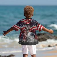 Stokely Carmichael Kid Hawaiian Shirt American Flag Background Black Power Quote Civil Rights Leader Powerful Speech - Wonder Print Shop
