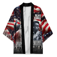 Stokely Carmichael Kimono American Flag Background Black Power Quote Civil Rights Leader Powerful Speech - Wonder Print Shop