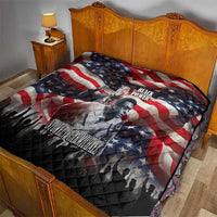 Stokely Carmichael Quilt American Flag Background Black Power Quote Civil Rights Leader Powerful Speech - Wonder Print Shop