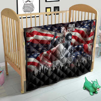 Stokely Carmichael Quilt American Flag Background Black Power Quote Civil Rights Leader Powerful Speech - Wonder Print Shop
