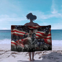 Stokely Carmichael Sarong American Flag Background Black Power Quote Civil Rights Leader Powerful Speech - Wonder Print Shop