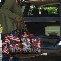 Stokely Carmichael Travel Bag American Flag Background Black Power Quote Civil Rights Leader Powerful Speech - Wonder Print Shop
