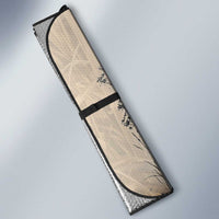 Personalized Born to Hunt Auto Sun Shade Deer Hunting Lacing Detail and Camo Traditional