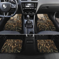 Personalized Born to Hunt Car Mats Deer Hunting Lacing Detail and Camo Traditional