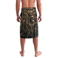 Personalized Born to Hunt Lavalava Deer Hunting Lacing Detail and Camo Traditional