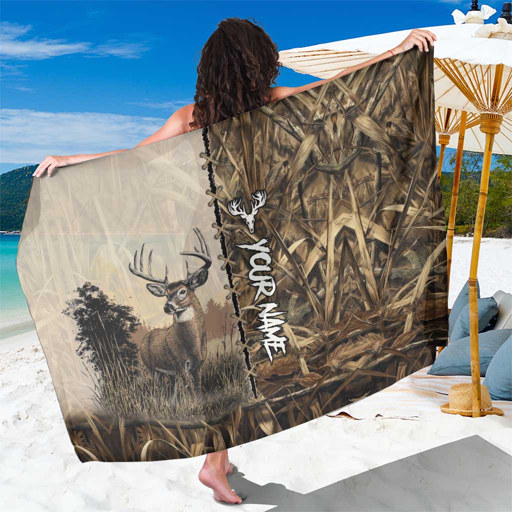 Personalized Born to Hunt Sarong Deer Hunting Lacing Detail and Camo Traditional