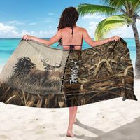 Personalized Born to Hunt Sarong Deer Hunting Lacing Detail and Camo Traditional