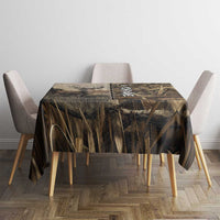 Personalized Born to Hunt Tablecloth Deer Hunting Lacing Detail and Camo Traditional