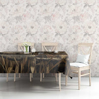 Personalized Born to Hunt Tablecloth Deer Hunting Lacing Detail and Camo Traditional