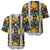 Slovenia Folk Art Baseball Jersey Bright Floral Pattern with National Crest Emblem