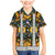 Slovenia Folk Art Family Matching Mermaid Dress and Hawaiian Shirt Bright Floral Pattern with National Crest Emblem