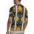 Slovenia Folk Art Rugby Jersey Bright Floral Pattern with National Crest Emblem