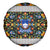 Slovenia Folk Art Spare Tire Cover Bright Floral Pattern with National Crest Emblem