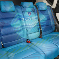 Slovenia Sport Back Car Seat Cover Alpine-Inspired Design with National Crest