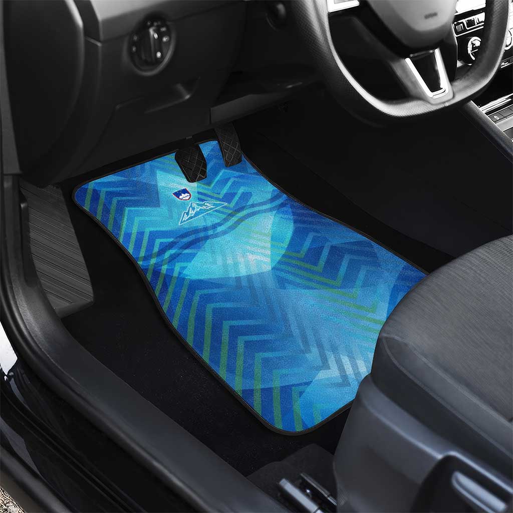 Slovenia Sport Car Mats Alpine-Inspired Design with National Crest