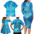Slovenia Sport Family Matching Long Sleeve Bodycon Dress and Hawaiian Shirt Alpine-Inspired Design with National Crest