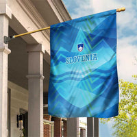 Slovenia Sport Garden Flag Alpine-Inspired Design with National Crest