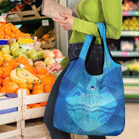 Slovenia Sport Grocery Bag Alpine-Inspired Design with National Crest