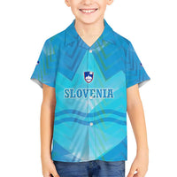 Slovenia Sport Hawaiian Shirt Alpine-Inspired Design with National Crest