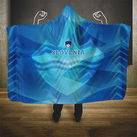 Slovenia Sport Hooded Blanket Alpine-Inspired Design with National Crest