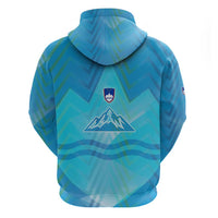 Slovenia Sport Hoodie Alpine-Inspired Design with National Crest