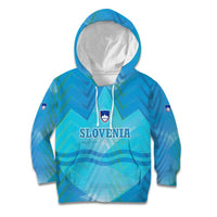 Slovenia Sport Kid Hoodie Alpine-Inspired Design with National Crest