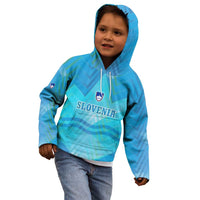 Slovenia Sport Kid Hoodie Alpine-Inspired Design with National Crest
