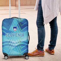 Slovenia Sport Luggage Cover Alpine-Inspired Design with National Crest