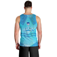 Slovenia Sport Men Tank Top Alpine-Inspired Design with National Crest