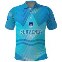 Slovenia Sport Polo Shirt Alpine-Inspired Design with National Crest