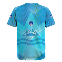 Slovenia Sport Rugby Jersey Alpine-Inspired Design with National Crest