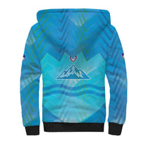 Slovenia Sport Sherpa Hoodie Alpine-Inspired Design with National Crest