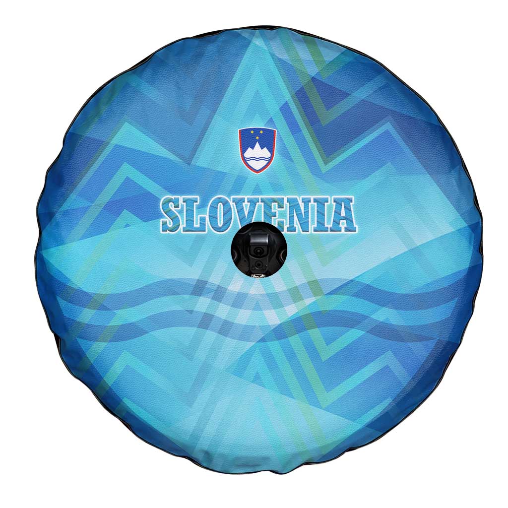 Slovenia Sport Spare Tire Cover Alpine-Inspired Design with National Crest