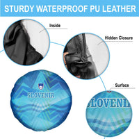 Slovenia Sport Spare Tire Cover Alpine-Inspired Design with National Crest