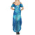 Slovenia Sport Summer Maxi Dress Alpine-Inspired Design with National Crest