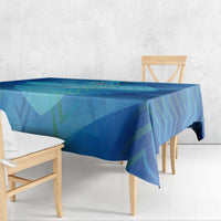 Slovenia Sport Tablecloth Alpine-Inspired Design with National Crest